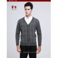Suéter de manga larga con cuello en V de Yak Wool / Cashmere / Ropa / Ropa / Prendas de punto